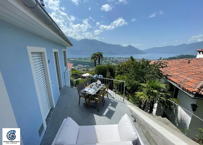 Nyaraló Casa Teatro Panoramico 5 Star House Locarno